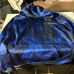 Under Armour Camo Blue Hoodie